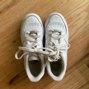 Nike Air Force 1s - White, Size 3.5 Boys (Women’s 5.5/6)